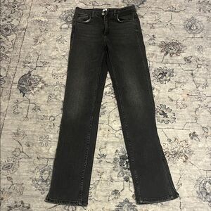 Zara Women's Black Flare Jeans
